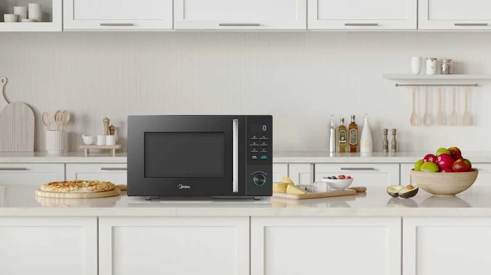 Mikrobangų krosnelė Midea Microwave orkaitė | MMO-AM25VB(BK) | Free standing | 900 W | 25 L | Juodas