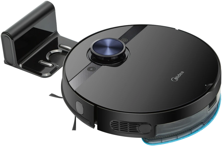 Midea Robotas dulkių siurblys | M7 Evo | Sausas siurbimas | Ličio jonų akumuliatorius | 5200 mAh | Dulkių talpa 0,43 l | 8000 Pa | Juodas