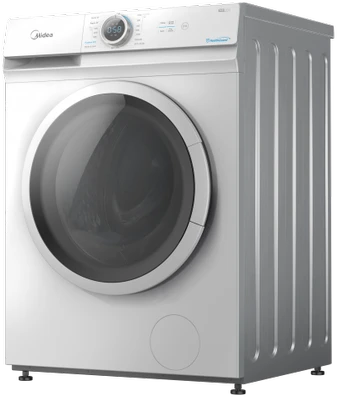 Midea | Skalbimo mašina | MF100W70/W | Energy efficiency class D | Front loading | Skalbimo talpa 7kg | 1200 RPM | Gylis 40 cm | Plotis 60 cm | Ekranas | LED | Baltas