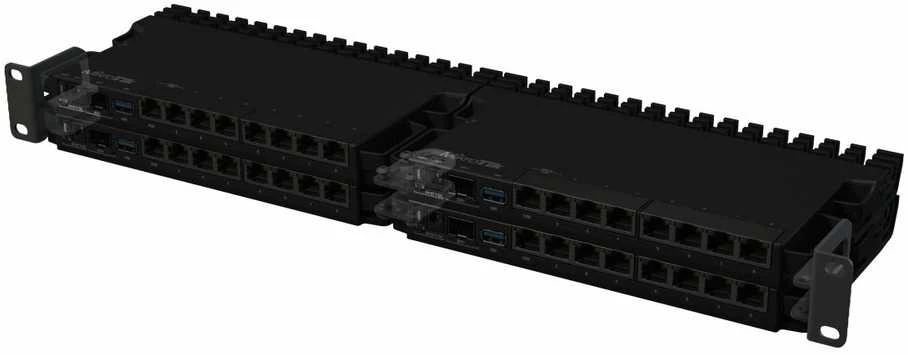 „MikroTik“ rinkinys RB5009/L009 įrenginiams montuoti 1U stelažuose | K-79