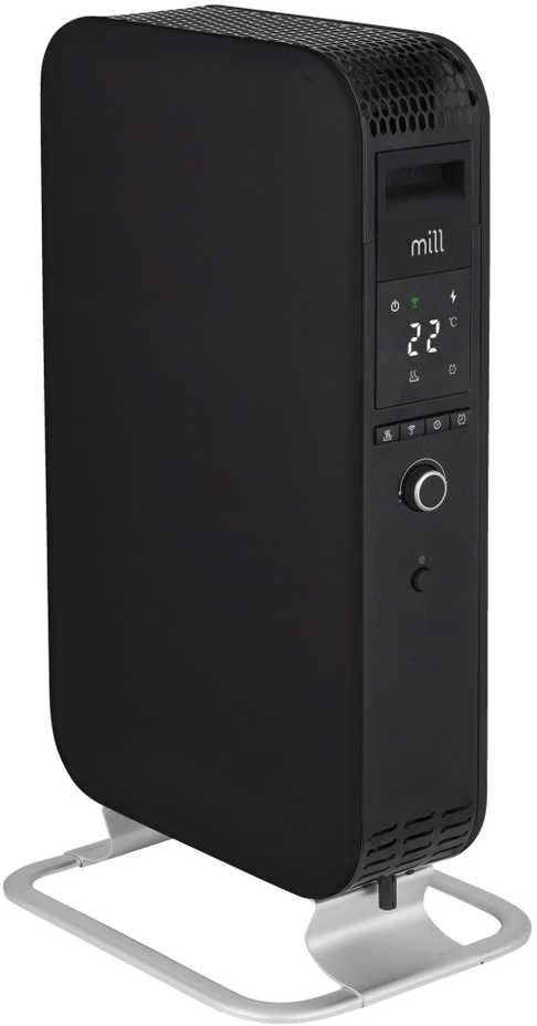 Tepalinis šildytuvas Mill Gentle Air OIL1500WIFI3 GEN3, 1500 W, iki 25 m², Juodas