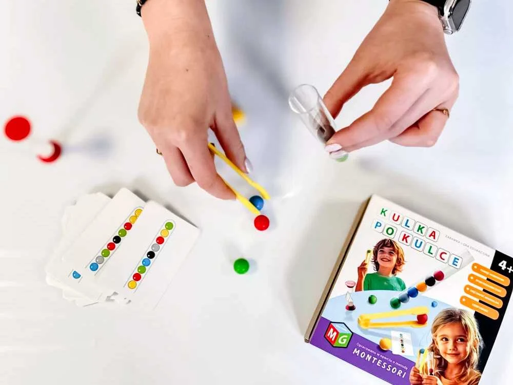 „Multigra Multigame Montessori“ edukacinis žaidimas „Kamuolys po kamuoliuko“ GR0786