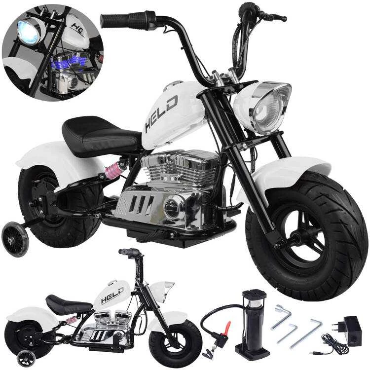 Jokomisiada Akumuliatorinis motociklas vaikams Chopper PA0318 | spalva: balta