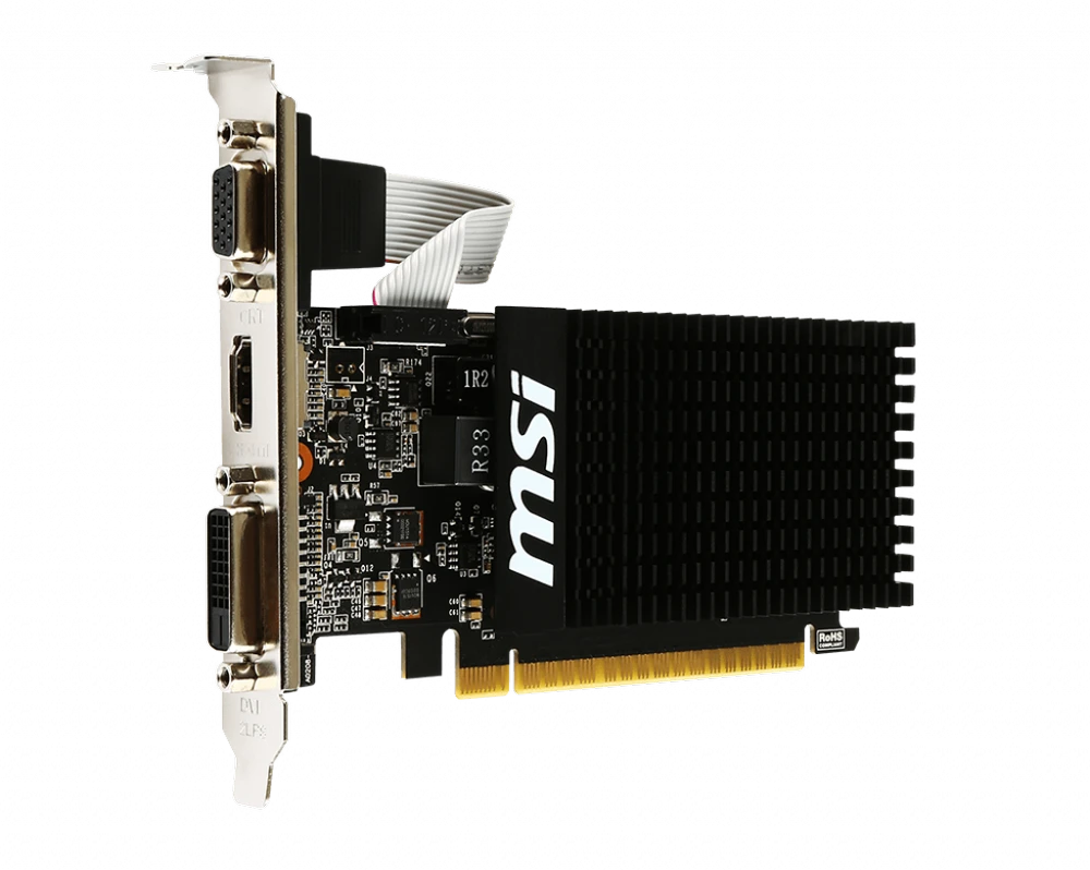 Vaizdo plokštė MSI GeForce GT 710 2GD3H LP
