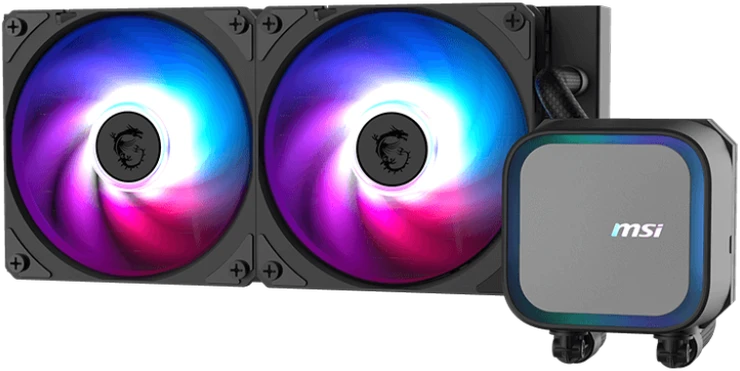 MSI MAG CORELIQUID A13 240 aušintuvas su RGB ventiliatoriais