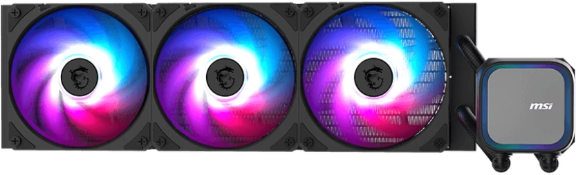MSI MAG CORELIQUID 360 skysčio aušinimo sistema su RGB