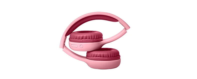 Vaikiškos ausinės MUSE ant ausų, 85db, rožinis / M-215 BTP / 4500048