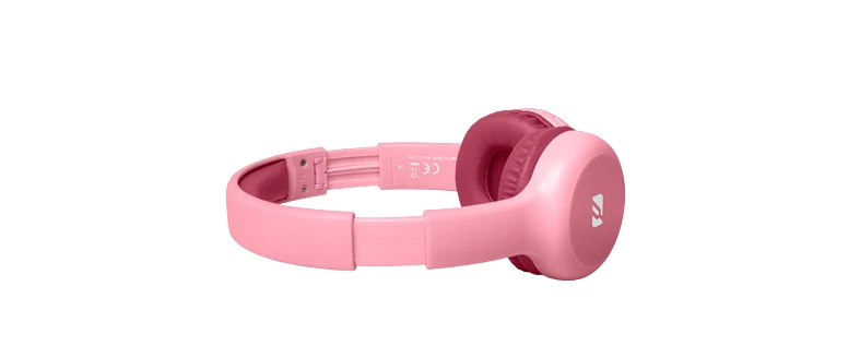 Vaikiškos ausinės MUSE ant ausų, 85db, rožinis / M-215 BTP / 4500048