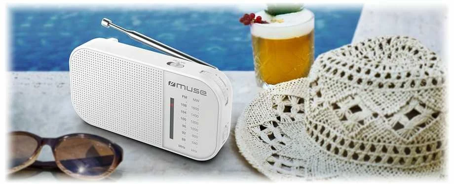 Muse | M-025 RW | Portable radio | Baltas