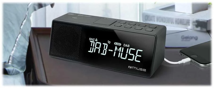 „Muse“ | M-172 DBT | Žadintuvo funkcija | NFC funkcijos | Juodas