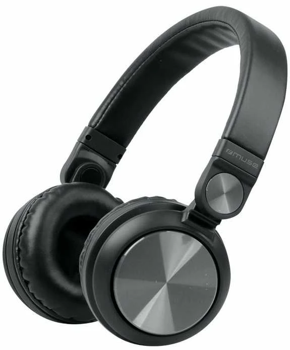 Belaidės ausinės Muse M-276BT, Juodos