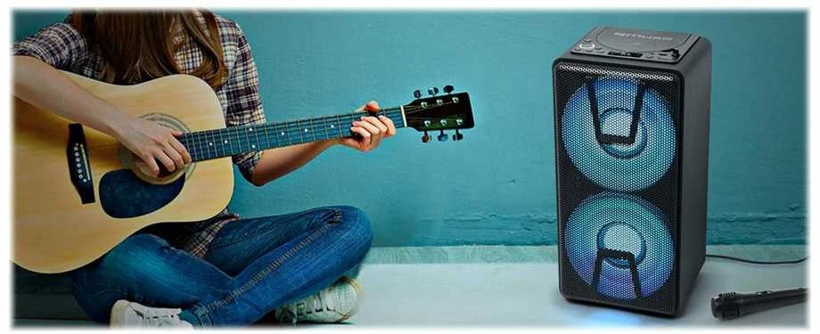 Muse | Party Box Speaker | M-1820 DJ | 150 W | Bluetooth | Belaidė jungtis | Juodas