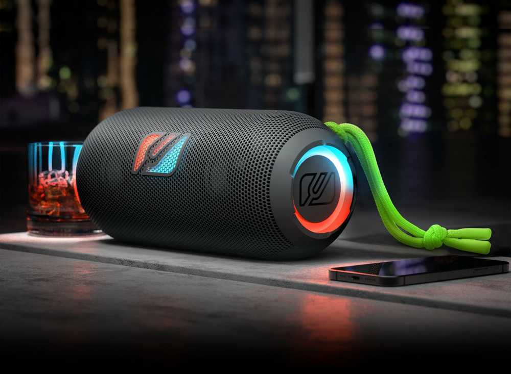 Muse | Speaker | M-950 BT | 150 W | Atsparus vandeniui | Bluetooth | Belaidė jungtis | Portable | NFC features | Juodas