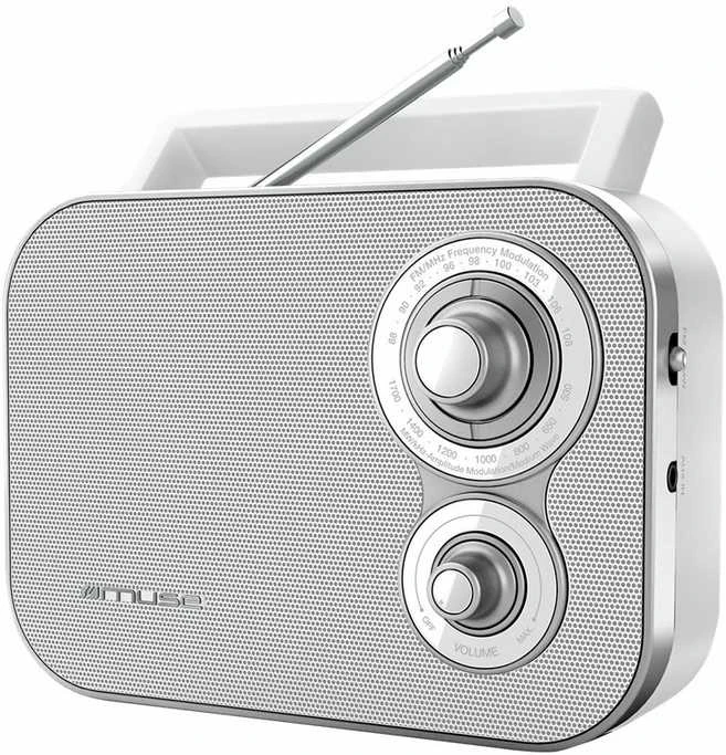 Muse M-051 RW Nešiojamasis radijas, Baltas