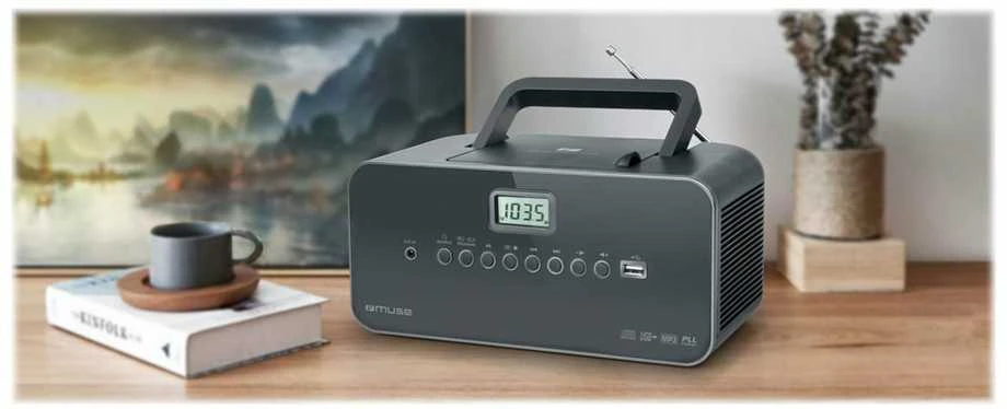 Muse | Portable radio | M-28DG | AUX in | Pilkas