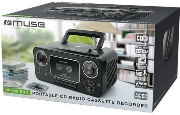 Magnetola Muse M-182 RDC radio Cassette