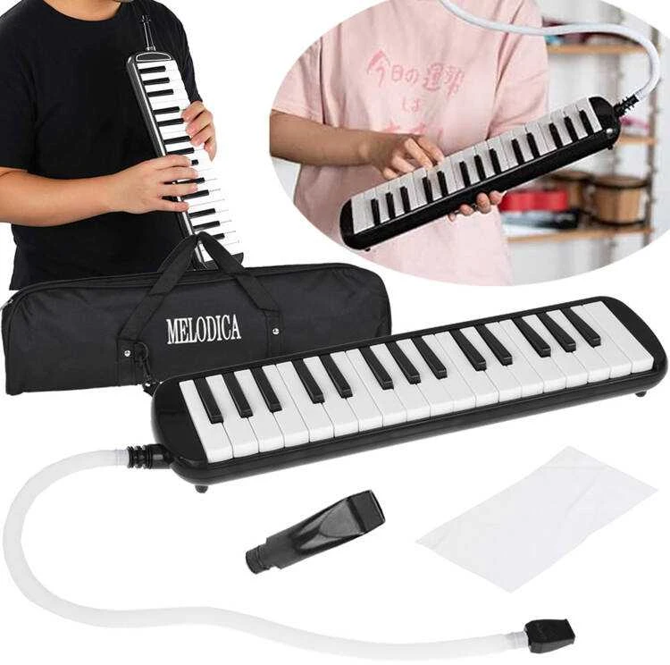 Jokomisiada Muzikos instrumentas Melodija Klaviatūros armonikos dėklas su dviem kandikliais IN0175