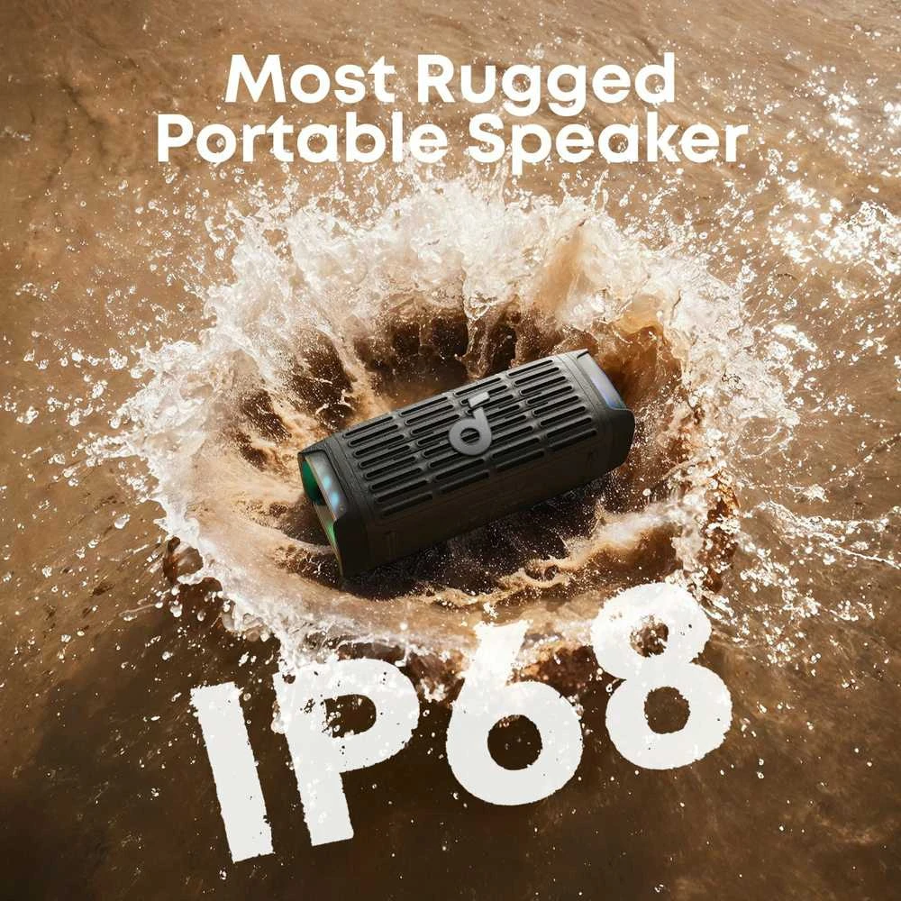 Anker Soundcore Speaker | Boom 3i | 50 W | Atsparus vandeniui | Bluetooth | Belaidė jungtis | Portable | Juodas