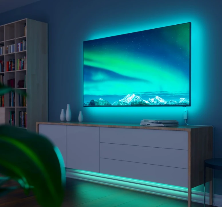 Nanoleaf|Essentials Light Strips, 1 metras|30 W|Daugiaspalvis|2700–6500 K