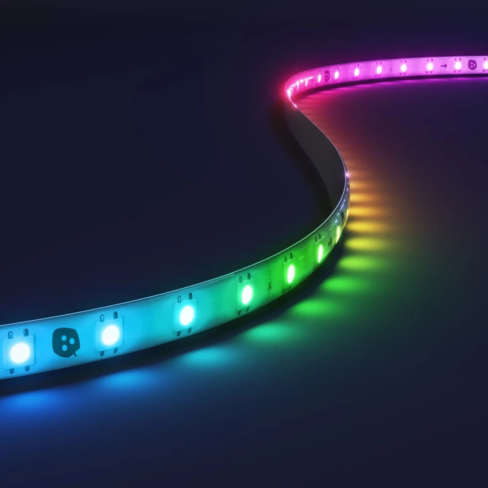„Nanoleaf Essentials Matter“ išmanioji adresuojama daugiaspalvė HD šviesos juostelė, 5 m, 300 LED | 16 M+