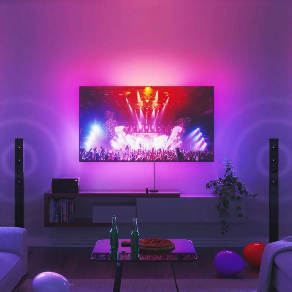 Nanoleaf 4D Screen Mirror + Lightstrip Kit (TVs & Monitors Up to 65″)