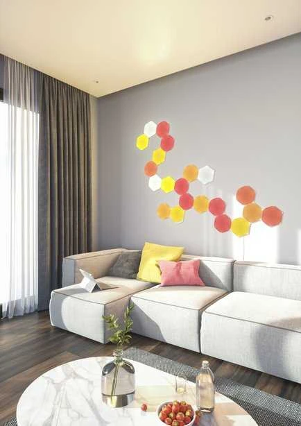 Nanoleaf Nanolapis | „Shapes Hexagons Smarter Kit“ (15 plokščių) | 16 mln.+