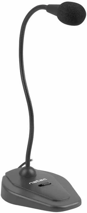 NATEC mikrofonas Giraffe 2 juodas