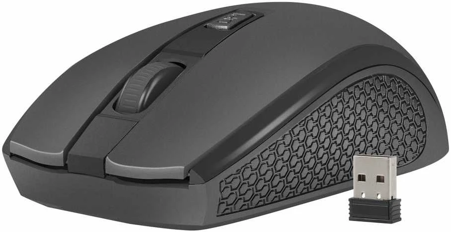 NATEC Optinė belaidė pelė Jay 2 1600DPI juodas