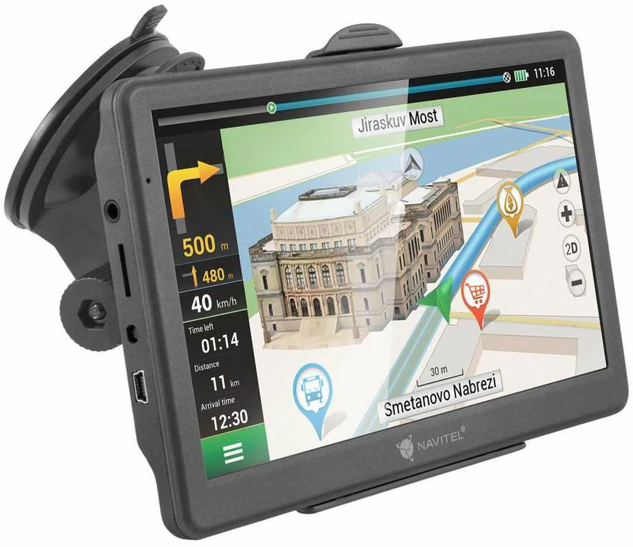 Navitel | GPS Navigation | MS700 | GPS (satellite) | 800 х 480 pikselių | Maps included
