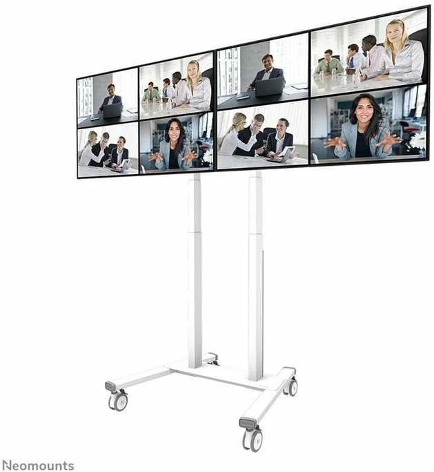 Laikiklis NEOMOUNTS BY NEWSTAR DUAL SCREEN ADAPTER FOR WL55/FL55-875WH1, FROM 42" UP TO 65" VESA 800X400, 50 KG. PER DISPLAY