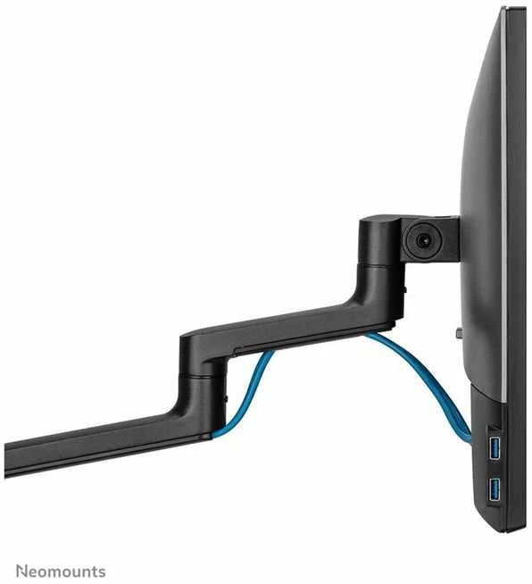 Laikiklis NEOMOUNTS SCREEN DESK MOUNT, Juodas (CLAMP+GROMMET)