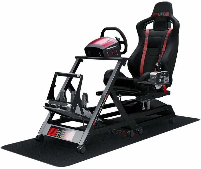 Žaidimų kėdė lenktynėms Next Level Racing GTtrack Gaming Chair