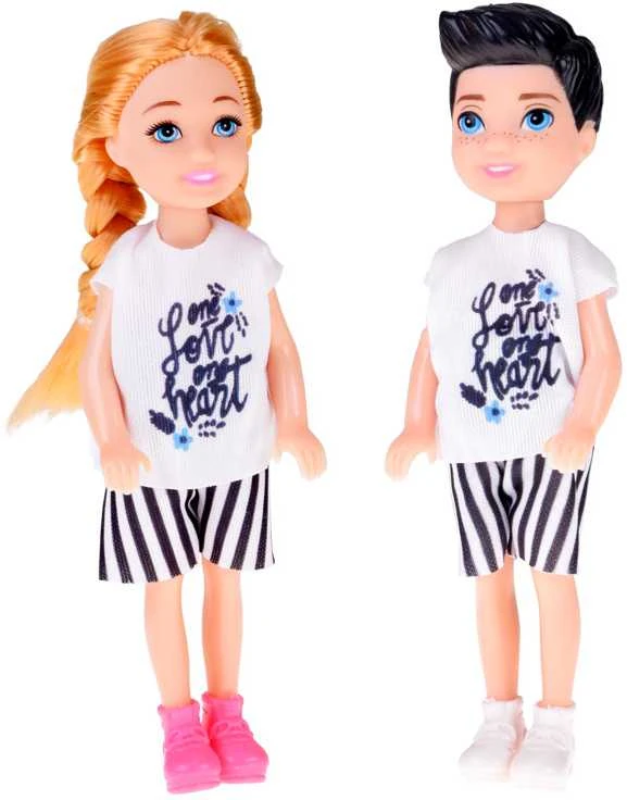 Jokomisiada Remote-controlled Rožinis CAR for dolls + boy and girl RC0734