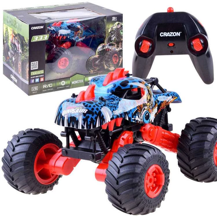 Jokomisiada Didelis monstras „Dino 4x4“ nuotolinio valdymo pultas