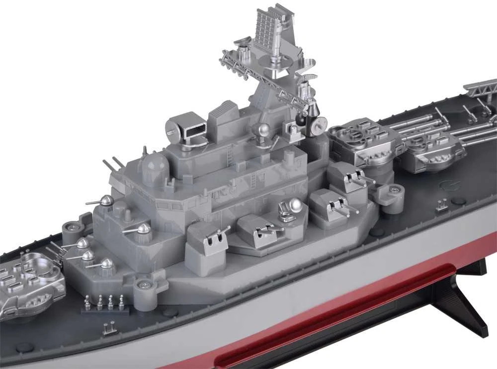 Jokomisiada Nuotoliniu būdu valdomas didžiulis laivas „BATTLESHIP LHD-881“, mastelis 1:390, RC0736