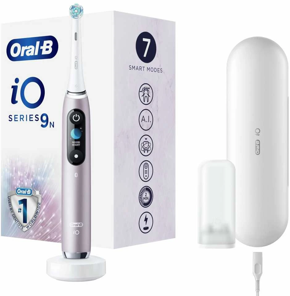 ORAL-B iO Series 9N Elektrinis dantų šepetėlis, rusvos spalvos