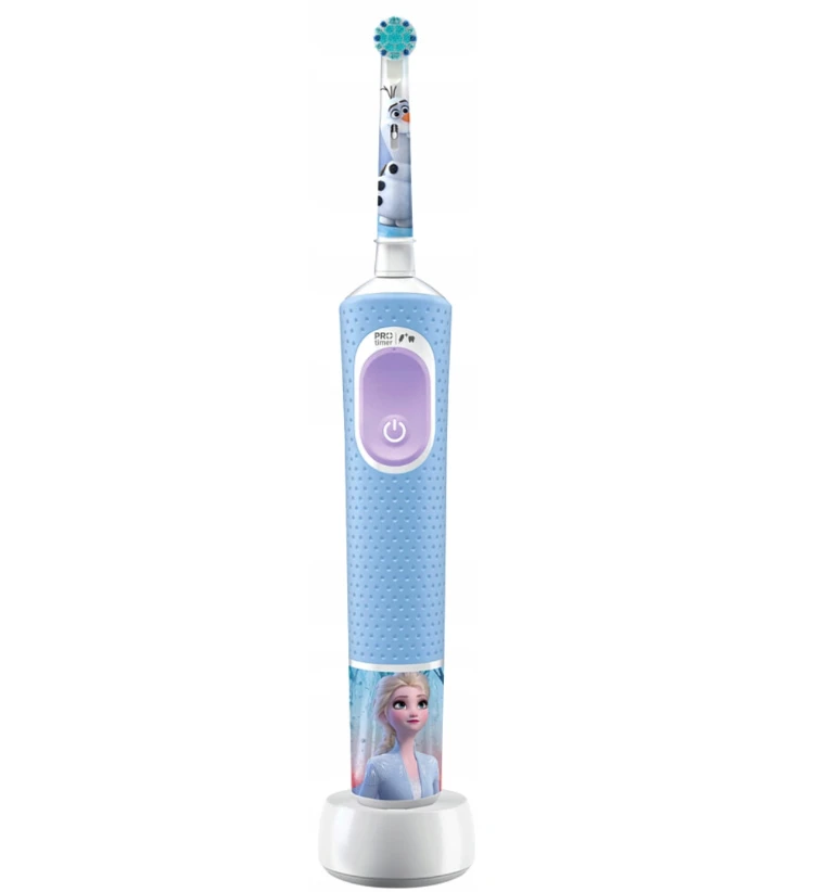 Oral-B | Elektrinis dantų šepetėlis | Vitality PRO Kids Frozen | Įkraunamas | For kids | Šepetėlių skaičius galvutės įeina 1 | Number of teeth brushing modes 2 | Mėlyna
