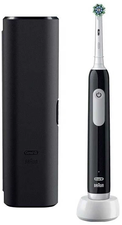 Oral-B Pro 1 dantų šepetėlis su kelioniniu dėklu