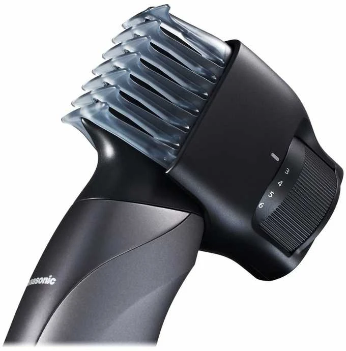Panasonic | Plaukų kirpimo mašinėlė | ER-GY60-H503 | Belaidis | Drėgnas ir sausas | Ilgio žingsnių skaičius 20 | Žingsnio tikslumas 0,5 mm | Juodas/Sidabrinis