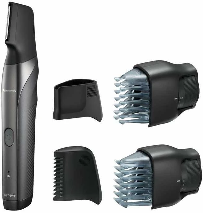 Panasonic | Plaukų kirpimo mašinėlė | ER-GY60-H503 | Belaidis | Drėgnas ir sausas | Ilgio žingsnių skaičius 20 | Žingsnio tikslumas 0,5 mm | Juodas/Sidabrinis