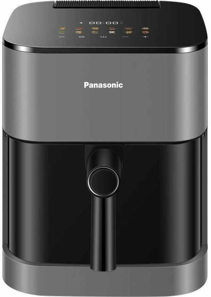 „Panasonic NF-CC500SXE“ oro gruzdintuvė, 5 litrai, 1450 vatų, vėsus korpusas, skaitmeninis laikmatis, LCD ekranas, peržiūros langelis, automatinis