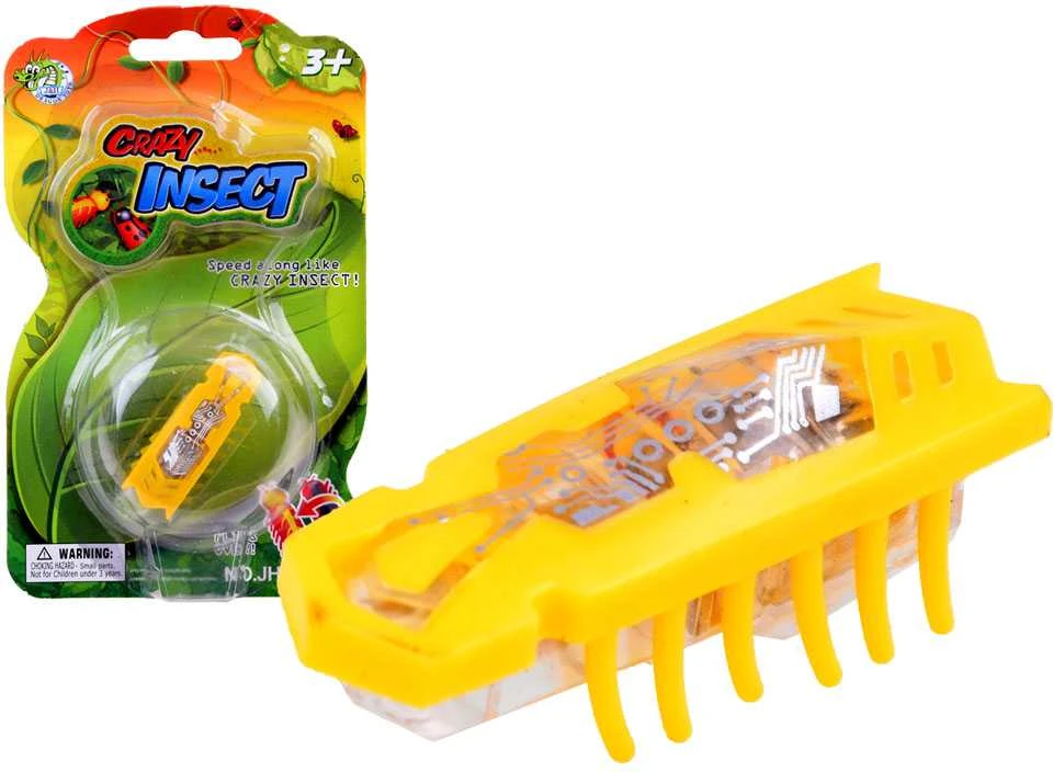Jokomisiada Crazy Baterija-Powered Worm – Nano-Nest Insect ZA0183