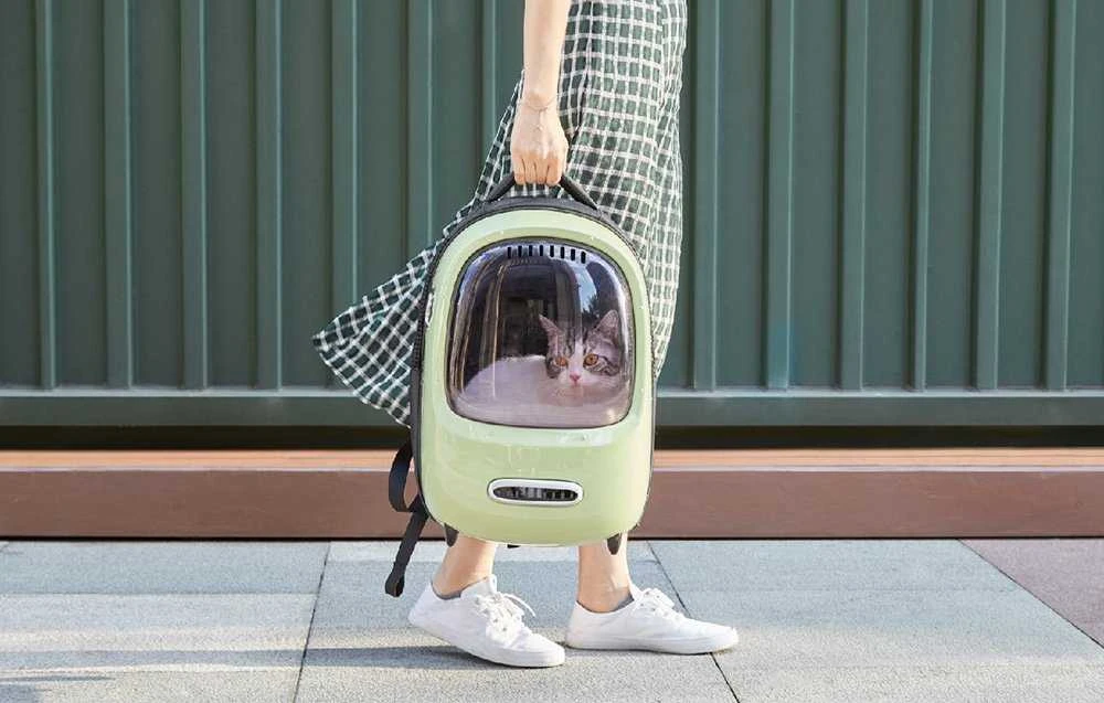 PETKIT | Pet Carrier | Breezy2 | Žalias