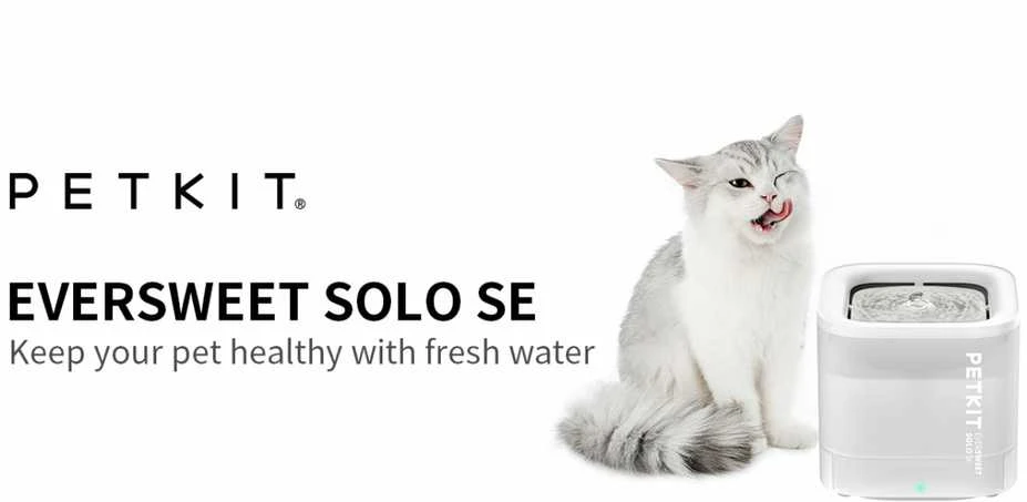 PetKit Eversweet SOLO SE fontanas ir gertuvė gyvūnams