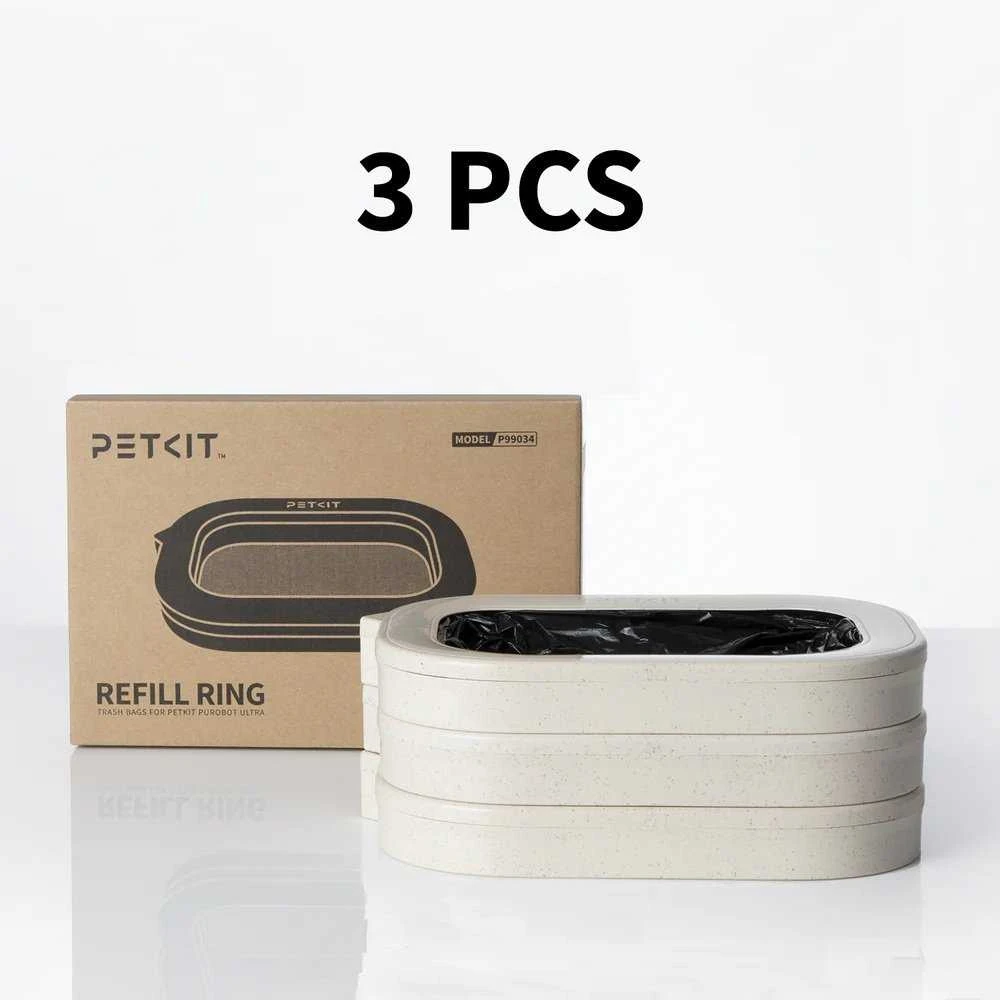 „PetKit“ papildymo žiedas atliekų maišeliams, skirtiems „Petkit Purobot ULTRA 3“ kraiko dėžutei.
