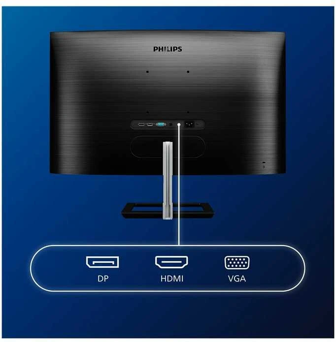 Monitorius Philips | 322E1C/00 | 31.5 " | VA | FHD | 16 : 9 | 75 Hz | 4 ms | 1920 x 1080 | 250 cd/m² | HDMI jungtys quantity 1 | Juodas | Garantija 36 mėn.