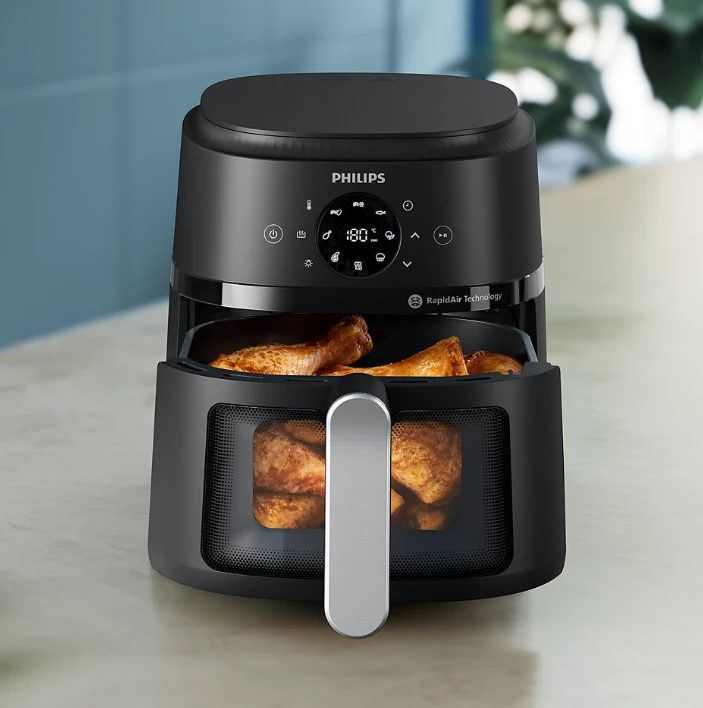 Gruzdintuvė Air fryer Philips AirFryer 2000 Series 4.2 l (sidabrinis)