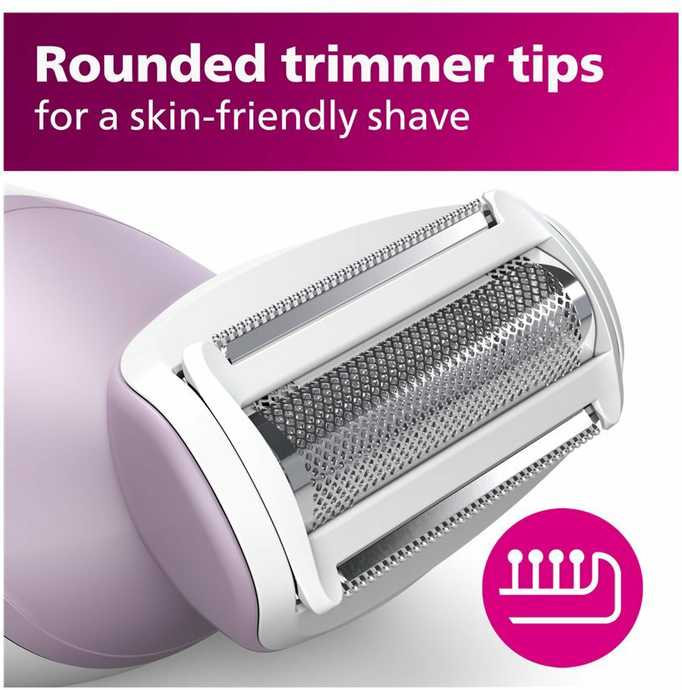 Philips Lady Shaver Series 6000 Belaidis skustuvas drėgnam ir sausam skutimui BRL136/00