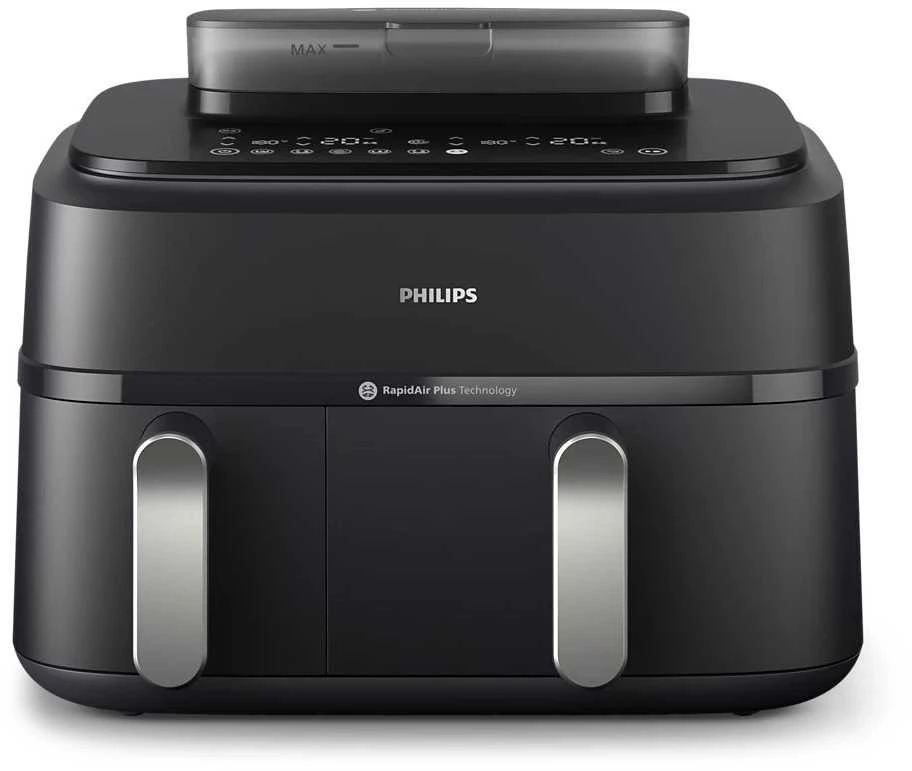 Dviejų krepšelių gruzdintuvė Philips 5000 Series NA551/00 su garų funkcija