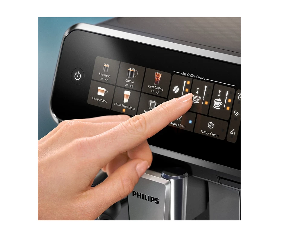 Kavos aparatas Philips Espresso | EP3347/90 | Slėgis 15 bar | Su pieno plakikliu | Automatinis | 1500 W | Juodas